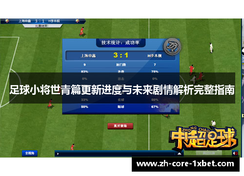 足球小将世青篇更新进度与未来剧情解析完整指南